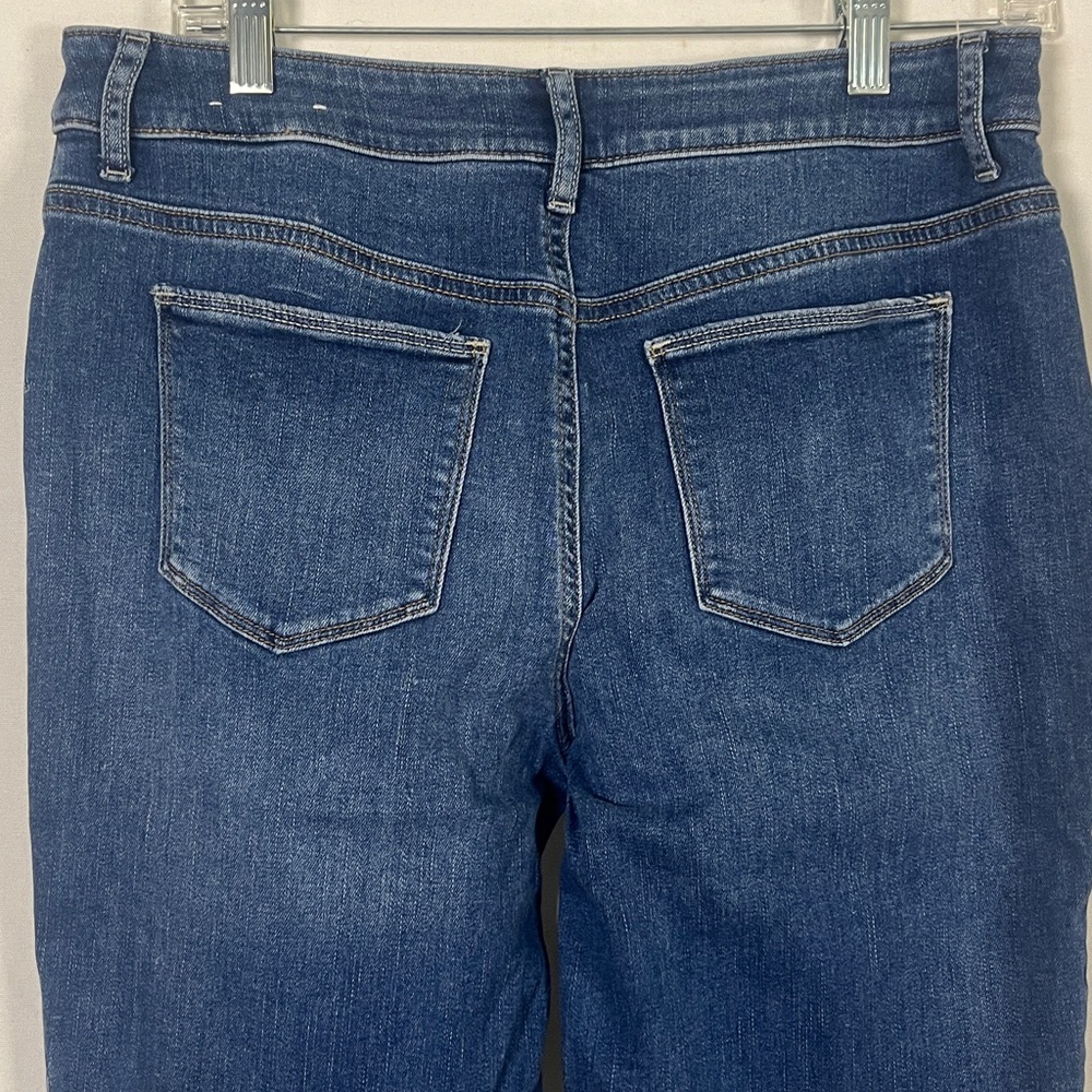 Women’s Chico’s Jeans The Platinum Barely Boot Size US 4T Stretch Denim Bootcut - Picture 4 of 7